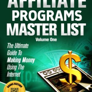 Affiliate Programs Master List Volume One