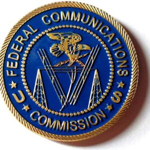 FCC Federal Communications Commission Government Colorized Challenge Art Coin