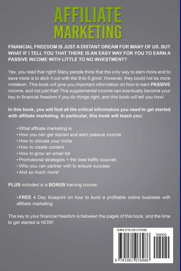Affiliate Marketing: The Ultimate Guide to a Profitable Online Business (FREE Affiliate Marketing Training Included) - Image 2
