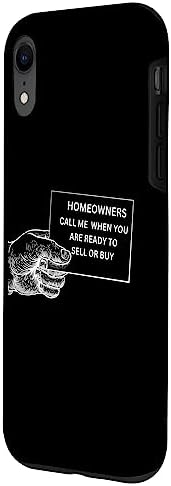 iPhone XR Real Estate Business Card Homeowners Sell or Buy Case - Image 2