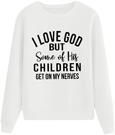 Yubnlvae T Shirts for Women Graphic Crew Neck Long Sleeve 2023 Lightweight Plus Size Soft Dressy Fashion Casual T Shirts - Image 6