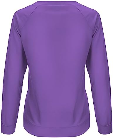 Summer Tops for Women 2023 Trendy Raglan Sleeve Top Printed Round Neck Loose Tunic Tops Blouses - Image 4