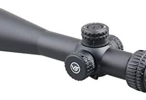 Vector Optics Veyron 6-24x44 First Focal Plane (FFP) Ultra Short Riflescope, 30mm Tube, 1/10 MIL Per Click Adjustment, Turret Lock System, True 4X Zoom Factor