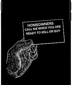 iPhone 7 Plus/8 Plus Real Estate Homeowners Sell or Buy Business Card Case