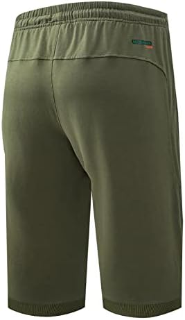 Mr.Stream Men's Workout 3/4 Jogger Casual Pants Lounge Sweat Below Knee Fleece Summer Gym Shorts for Athletic - Image 2