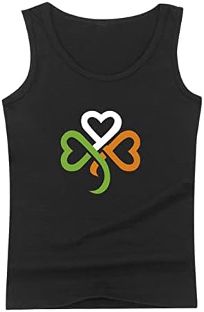 Men's Summer St.Patrick Day Tees Graphic Printed Casual Sleeveless Loose Tank Top 2023 Lightweight Breathable Top