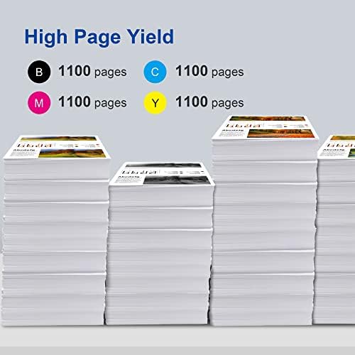 822XL Ink Cartridges Remanufactured Replacement for Epson 822XL 822 XL 822 T822XL for Workforce Pro WF-4820 WF-3820 WF-4830 WF-4833 WF-4834 Printer Ink (Black, Cyan, Magenta, Yellow,4 Pack) - Image 3