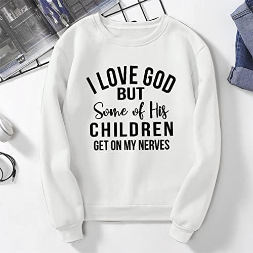 Yubnlvae T Shirts for Women Graphic Crew Neck Long Sleeve 2023 Lightweight Plus Size Soft Dressy Fashion Casual T Shirts - Image 5