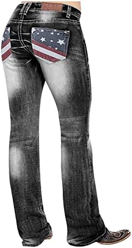 Mittory Women's Fashionable Ethnic Style Retro Wide Leg Rompers Printed Drawstring High Waist Denim Pants - Image 2