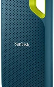 SanDisk 1TB Extreme Portable SSD - Up to 1050MB/s - USB-C, USB 3.2 Gen 2 - External Solid State Drive - SDSSDE61-1T00-G25M