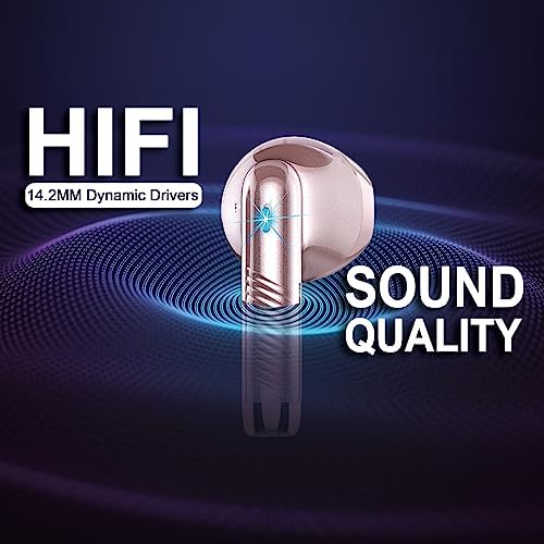 Wireless Earbud Bluetooth 5.3 Headphones with Clear Sound, 40H Playtime, Sport Earbud Touch Control with LED Digital Display, IP7 Waterproof Bluetooth Earphones Built-in Mic for Android iOS Workout - Image 5