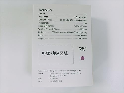 Wireless Earbud Bluetooth 5.3 Headphones with Clear Sound, 40H Playtime, Sport Earbud Touch Control with LED Digital Display, IP7 Waterproof Bluetooth Earphones Built-in Mic for Android iOS Workout - Image 9