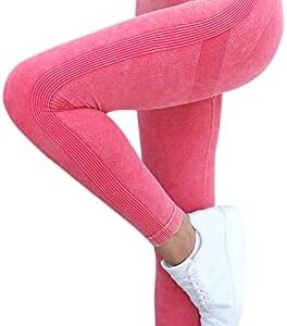 Women's Solid High Waist, Hip Lift, Quick Dry Tight, Sports, Fitness, Loose Casual Jogger Yoga Pants Generic