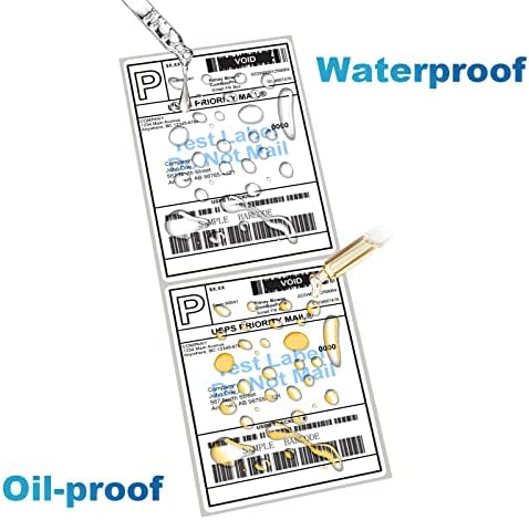 9527 Product Fanfold 4 x 6 Direct Thermal Labels White Perforated Shipping Labels,500 Labels per Stack,1 Stack - Image 5