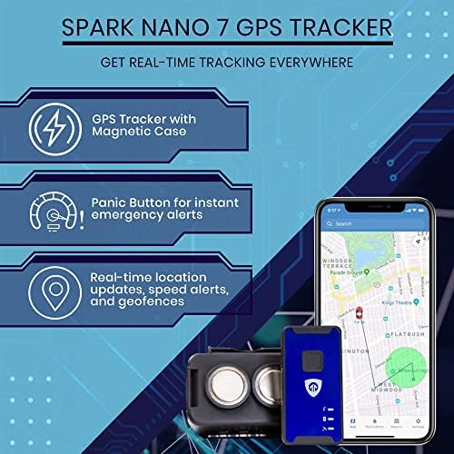 Brickhouse Car Trackers for Your Vehicle - Spark Nano 7 GPS Tracker with Magnetic Waterproof Case - Hidden Real-Time 4G LTE Vehicle Finder - GPS Tracking Device for Cars & More - Subscription Required - Image 2