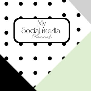 Social Media log / Planner 2023: Plan Your Social Media Marketing, Posting, Schedule, Content and Tracker for Influencers and Social Media Managers A4 Green
