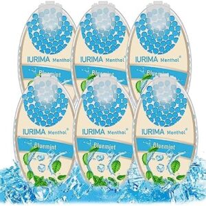 600 Beads|Mint Aromatherapy, Click On The Filter|Instantly Refreshed|Peppermint Balls,Diy Explosive Bal|Storage Container,Natural Fragrance