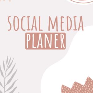 Social Media Planer: Wochenplaner zum Aufbau einer Online Reichweite - Notizbuch für Blogger, Content Creator und Influencer zum Planen von Beiträgen (German Edition)