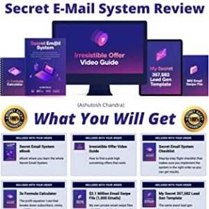 Secret E-Mail System Review: 160-Pages, Uniquely-Written, 100% Legit and Proven Ways of Starting, Scaling and Growing a Business Online