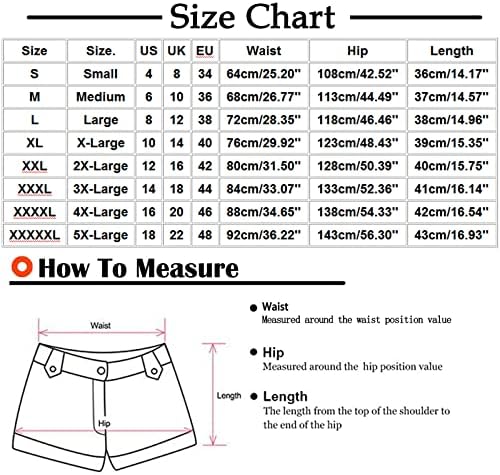 Plus Size Shorts for Women Summer Casual Lightweight Loose Shorts Womens Cute Dressy High Waisted Beach Hot Shorts S-5XL - Image 3