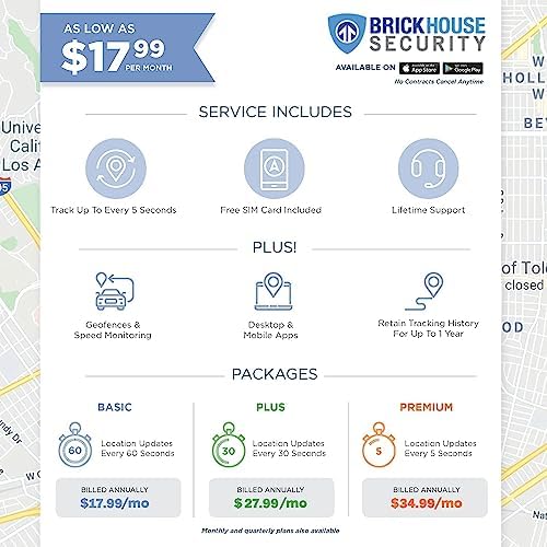 Brickhouse Car Trackers for Your Vehicle - Spark Nano 7 GPS Tracker with Magnetic Waterproof Case - Hidden Real-Time 4G LTE Vehicle Finder - GPS Tracking Device for Cars & More - Subscription Required - Image 6