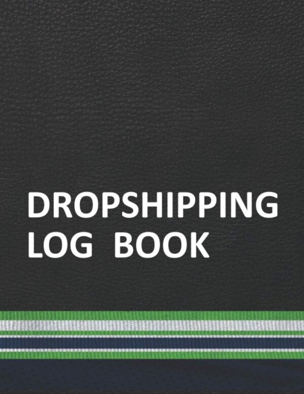Dropshipping Log Book: Data Entry Essentials Tracking Organizer Record in Sports Team Colors