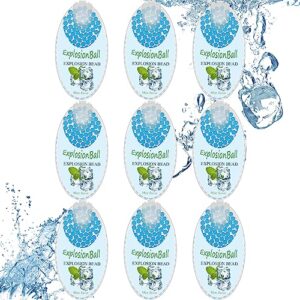 900 Pieces of Beads|Mint Aromatherapy, Click On The Filter|Storage Container,Natural Fragrance|Long-Lasting Refreshing |Peppermint Balls,DIY Explosive Bal