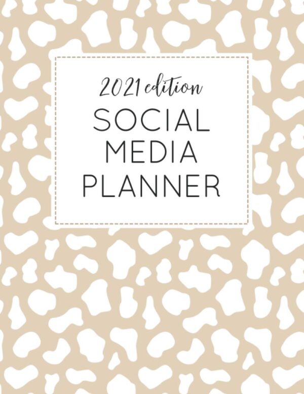 Social Media Planner: Daily Weekly Affiliate Internet Marketing Calendar, Influencer Project Management Organizer & Time Plan Workbook, Personal Branding Business Task Management for Women