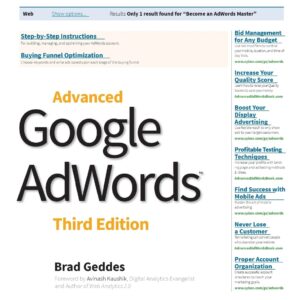 Advanced Google AdWords