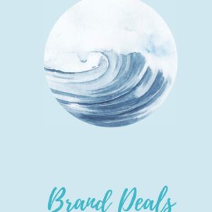 Brand Deals: Keep Track of Your Paid Sponsorships, Reviews, & Brand Deals - Influencer Logbook for Income & Followers - Blogger, Streamer, Vlogger, ... Planner - 12 Months - Large (8.5 x 11 inches)
