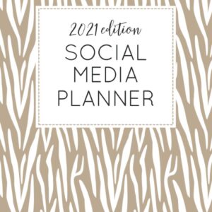 Social Media Planner: Daily Weekly Undated Affiliate Internet Marketing Calendar Personal Branding Business Task Management Time Plan Workbook, Influencer Project Management Organizer for Women