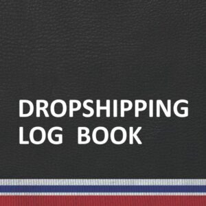 Dropshipping Log Book: Data Entry Essentials Tracking Organizer Record in Sports Team Colors