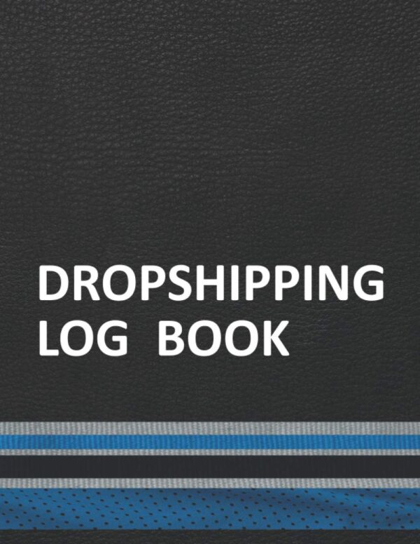 Dropshipping Log Book: Data Entry Essentials Tracking Organizer Record in Sports Team Colors