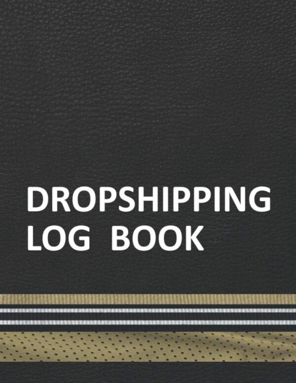 Dropshipping Log Book: Data Entry Essentials Tracking Organizer Record in Sports Team Colors