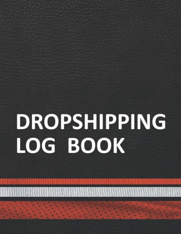 Dropshipping Log Book: Data Entry Essentials Tracking Organizer Record in Sports Team Colors