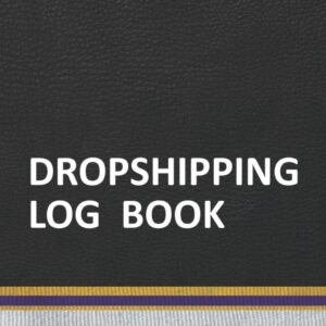 Dropshipping Log Book: Data Entry Essentials Tracking Organizer Record in Sports Team Colors