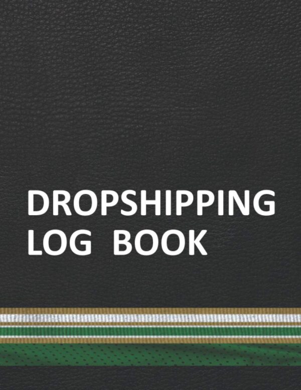 Dropshipping Log Book: Data Entry Essentials Tracking Organizer Record in Sports Team Colors